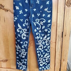 Chicos embellished jeans